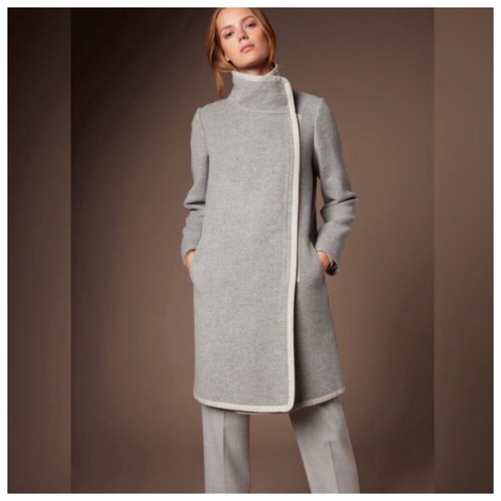 Babaton Aritzia Cormac Wool Coat XXS (Fits XS) Taupe Beige Minimalist